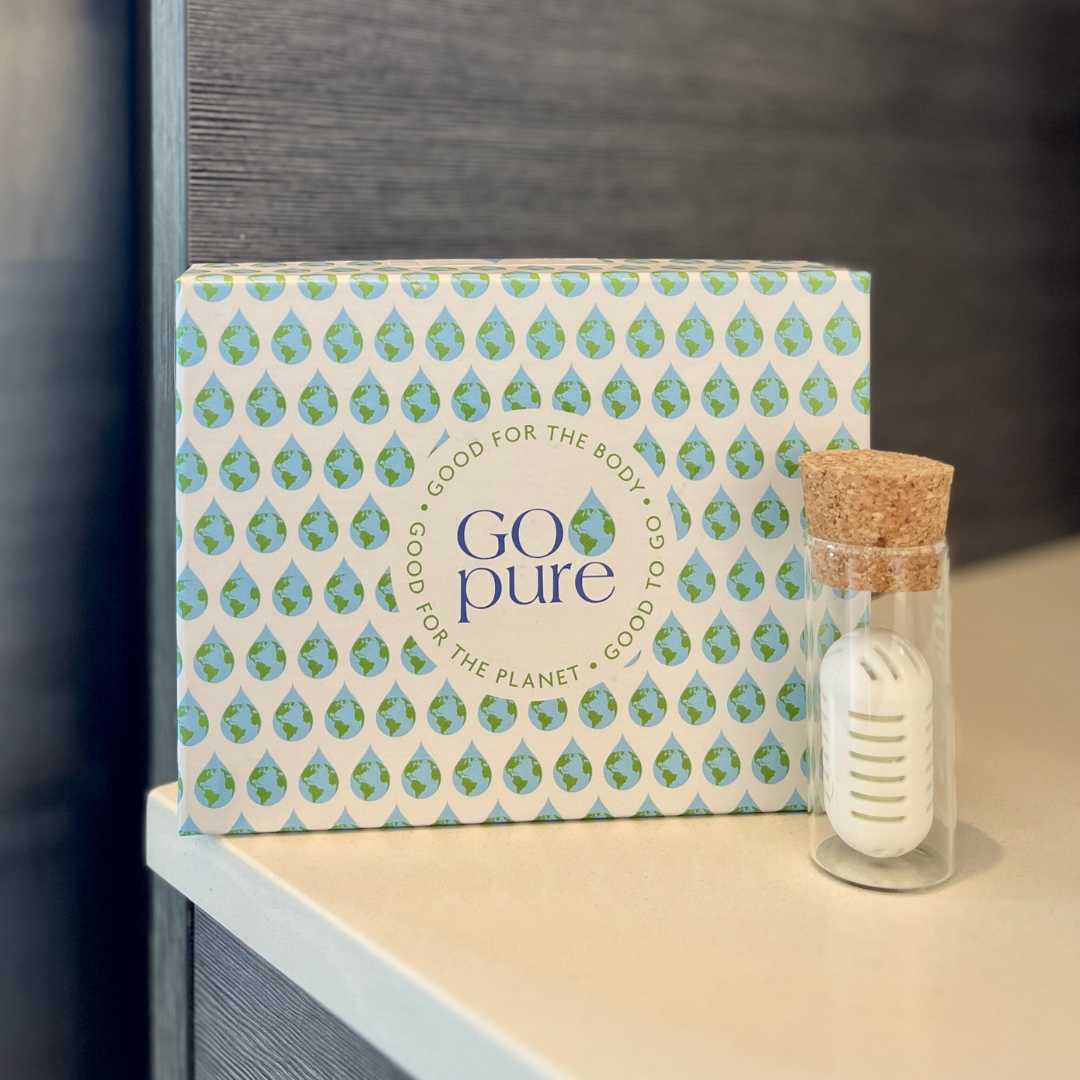 GOpure Pod Portable Water Purifier.