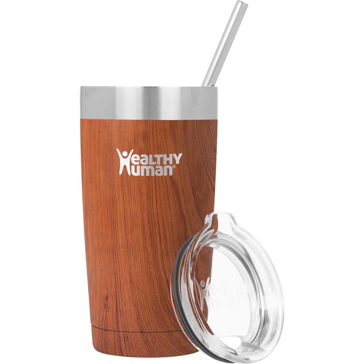 20oz Large Stainless Steel Tumbler & Straw